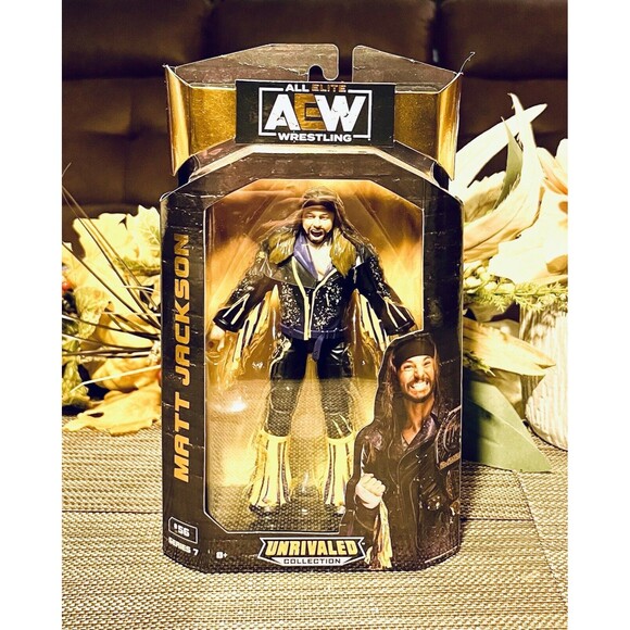 AEW - Matt Jackson - Unrivaled Collection Series 7 - Action Figure Jazwares NEW - Picture 2 of 3